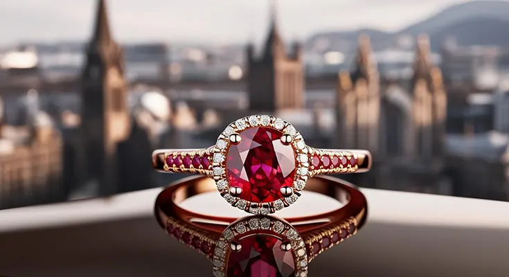 Why Glasgow Couples Are Choosing Ruby Engagement Rings Over Diamonds